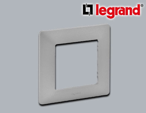 Legrand Valena Life UP Rahmen Aluminium 1-fach