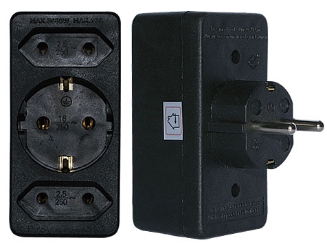 Euro-Multistecker 2+1-fach