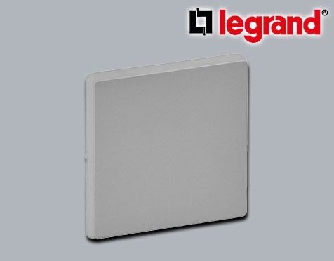 Legrand Valena Life Abdeckung Kreuzschalter Aluminium