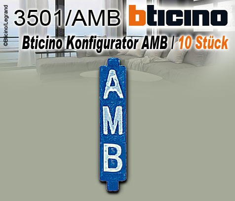 Bticino Konfigurator AMB für Sonderfunktionen / 10 Stück