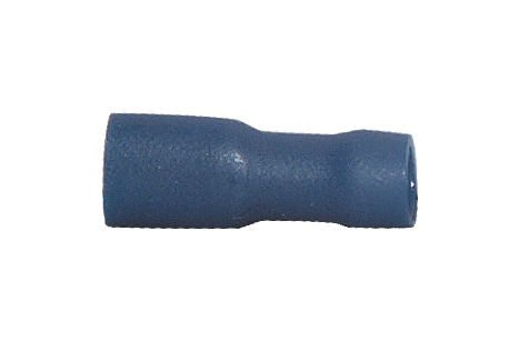 Flachsteckhülsen PVC vollisoliert, 4,8 x 0,5 mm