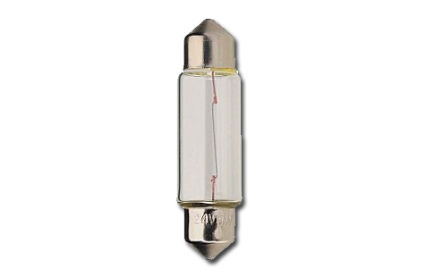 Ersatzbirne - Soffitte 24 V / 15 W