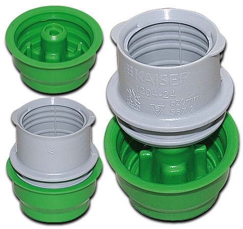 End-Übergangstülle Betonbau 36x35/25 mm für DIN EN Rohr Ø 25 mm