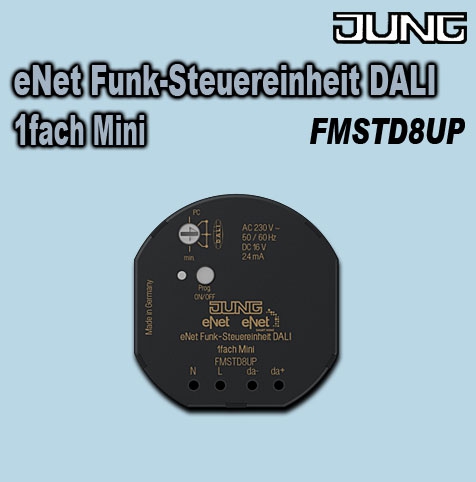 eNet Funk-Steuereinheit DALI 1fach Mini