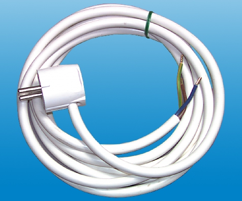 Anschlussleitung 3x1,5 / 2 Meter mit Schukostecker