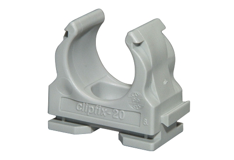 Klemmschelle grau clipfix20gr