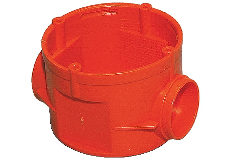 Gerätedose SD Betonbau 60/49 mm + Montagedeckel