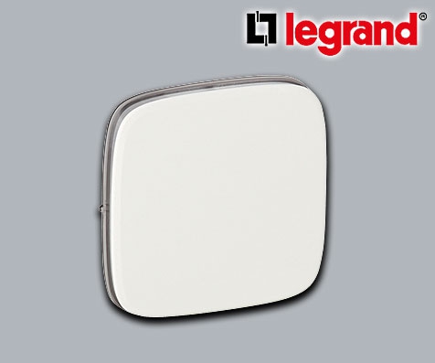 Legrand Valena Allure Abdeckung einteilig Wechselschalter/-taster Ultraweiß