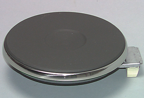 Siebentakt-Kochplatte mit 4 mm Edelstahlrand 2000 W/220 Ø