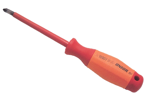 Elektriker-Schraubendreher PH-Kreuz 613 VDE BI / PH 0 / L 140 mm