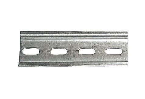 Schnappschiene flach gelocht SS35 / 2 m