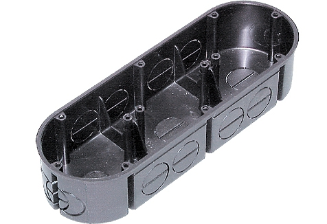 Gerätedose GD3 / 3-fach / T 47 mm