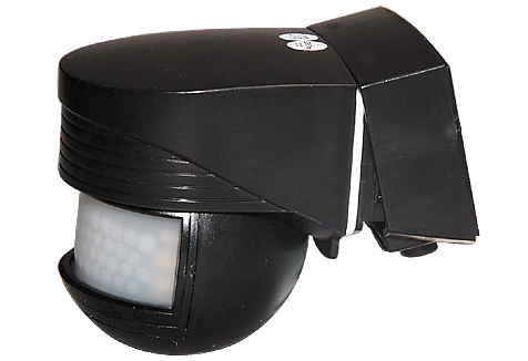 Bewegungsmelder Luxomat LC-Click 140 / schwarz / IP44