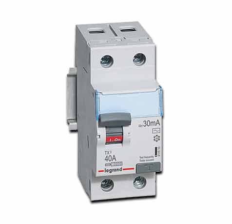 Legrand FI-Schutzschalter TX3 40 A 2-polig 30 mA Typ AC
