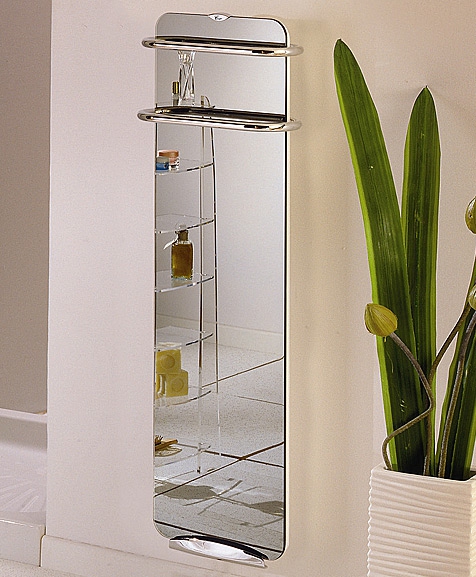 Strahlungsheizkörper CAMPAVER BAINS 1200 W mit Gebläse, Spiegel