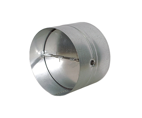 Rückstauklappe Metall selbstätig / System 100 / Ø 100 mm