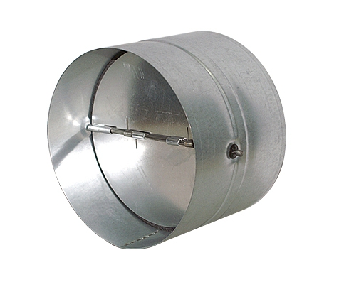 Rückstauklappe Metall selbstätig / System 125 / Ø 125 mm