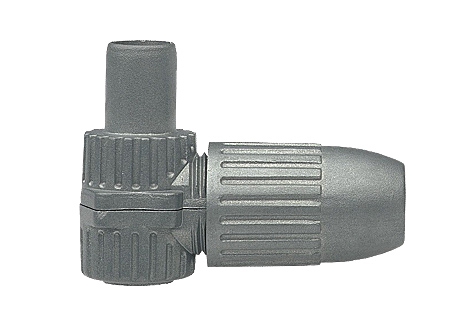 Hochgeschirmter IEC-Stecker