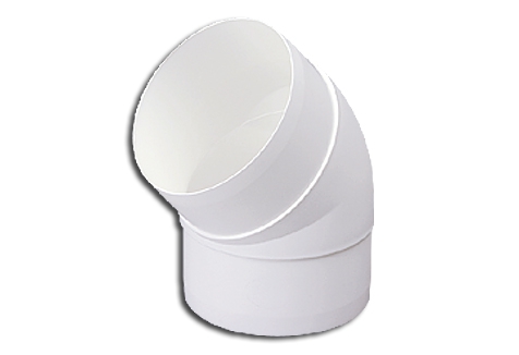 Bogen 45° / System 100 / Innen Ø 100 mm / M