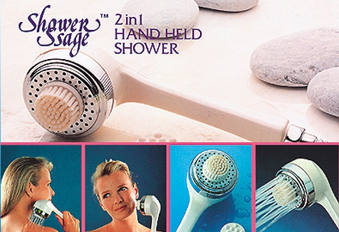 Handbrause mit Massageaufsatz