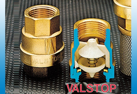 Valstop Rückschlagventil 3/4 Zoll / max. 90 Grad / max. 10 Bar