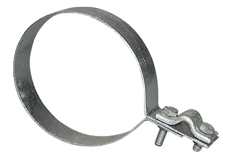 Regenrohrschelle 100 mm feuerverzinkt