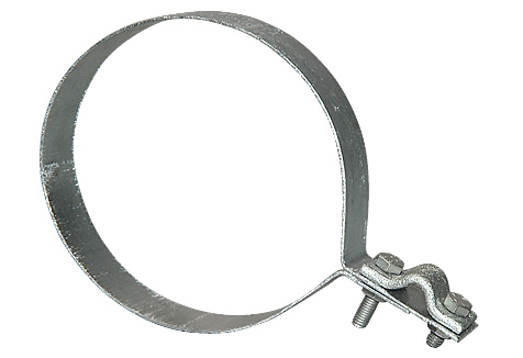 Regenrohrschelle 120 mm feuerverzinkt