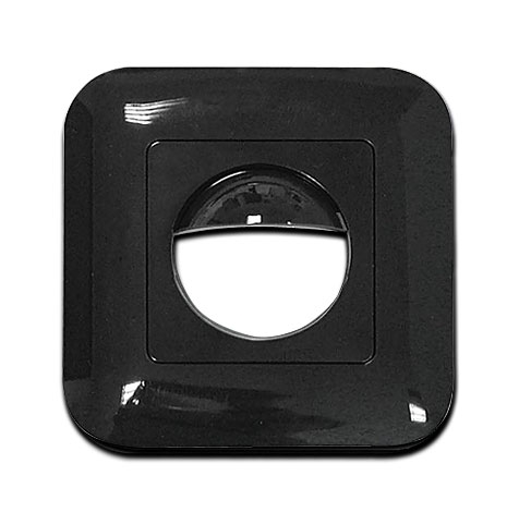 Abdeckung in Anthrazit IP20 (Rahmen mit Zentralstück 50 x 50 mm) für den LUXOMAT Bewegungsmelder Indoor 180-R-UP / BEG92665