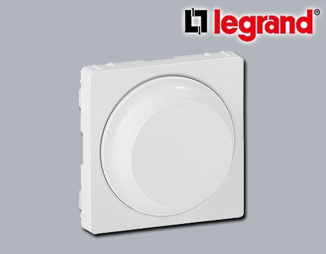 Legrand Drehdimmer Abdeckung Valena Life ultraweiß