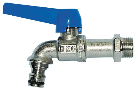 Kugelhahn Eko-Matic mit Kupplungsstecker 1/2 Zoll