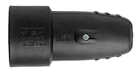 Gummi-Schukokupplung IP20, 16A