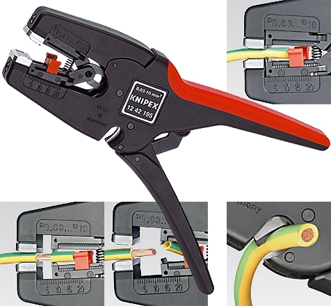 Knipex MultiStrip 10 automatische Abisolierzange