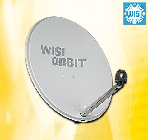 WISI Alu Satspiegel ORBIT LINE 60cm lichtgrau