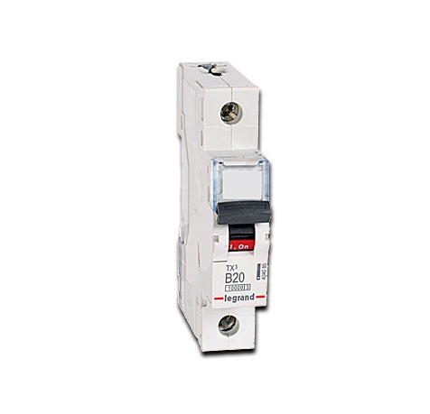 Legrand Leitungsschutzschalter TX3  LS B20 A, 1-polig, 10 kA, 1-modulig 230/400 V AC / Kennlinie B