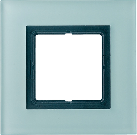 Glasrahmen 1fach, 115 x 115 mm / Art. LSP 981 GLAS