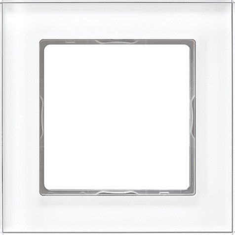 Glasrahmen, 1fach, 84 x 84 mm   / Art. AC 581 GL WW