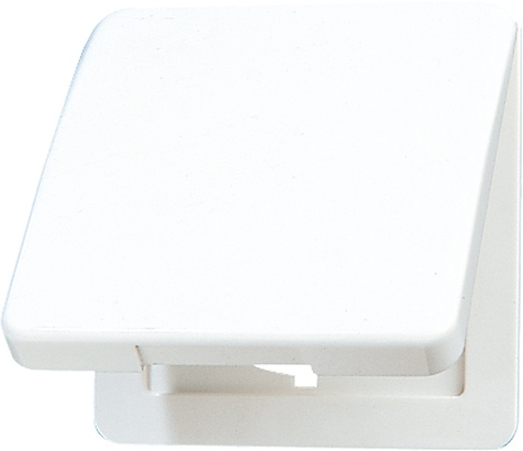 Klappdeckel, für Steckdosen und Geräte mit Abdeckung 50 x 50 mm   / Art. CD 590 KL LG