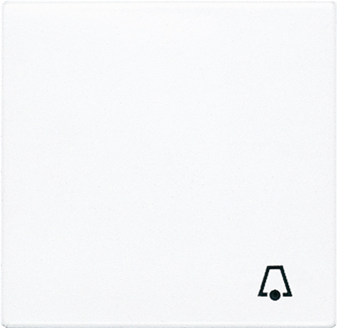 Wippe, Symbol Klingel, für Taster   / Art. LS 990 K WW