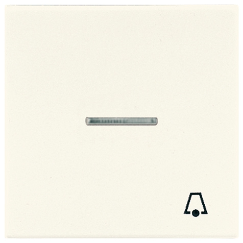 Wippe, Symbol Klingel, Linse, Lichtleiter, für beleuchtbare Taster   / Art. LS 990 KO5K