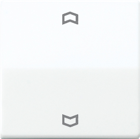 Wippe, Symbole Pfeile, Zentralplatte, für Taster BA 1fach Mittenstellung   / Art. AS 591 P
