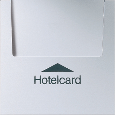 Hotelcard-Schalter (ohne Schalter-Einsatz), für Einsätze 533 U und 534 U   / Art. AL 2990 CARD