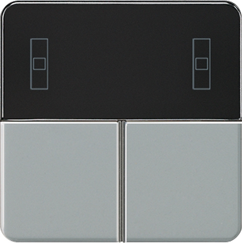 Tastensatz, komplett, für Kompakt-Raumcontroller-Modul Art.-Nr. 4093 KRM TS D   / Art. CD 4093 TSA GR