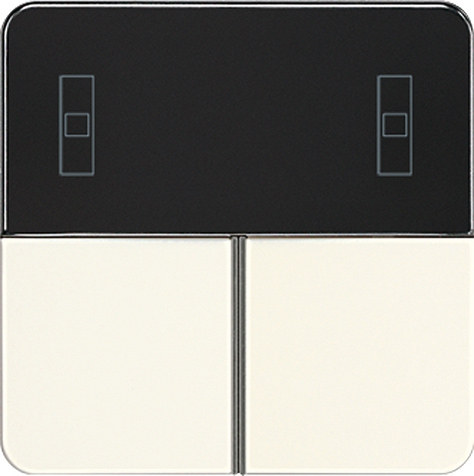 Tastensatz, komplett, für Kompakt-Raumcontroller-Modul Art.-Nr. 4093 KRM TS D   / Art. CD 4093 TSA