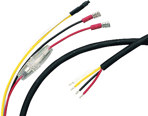 Kabelsatz, Basis, Kabel Leitung 4-adrig, Querschnitt 0,75 mm², Länge 2 m   / Art. KSB 4