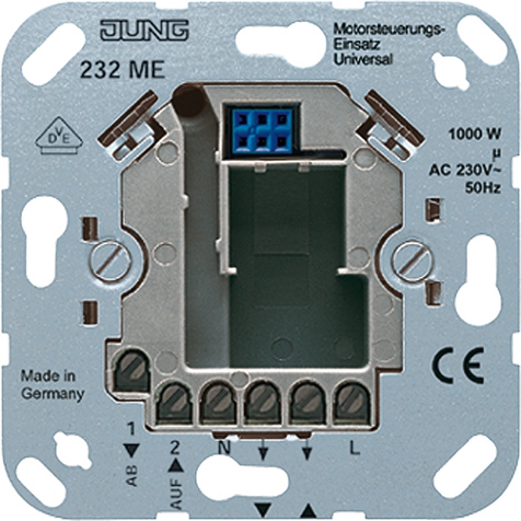 Motor-Steuerungs-Einsatz Universal, Nennspannung AC 230 V ~, 50 Hz   / Art. 232 ME