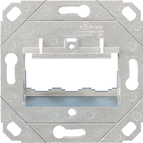 Montageadapter, 3fach, Schraubbefestigung, für 3 Universalmodule Typ B   / Art. UMB-MA3
