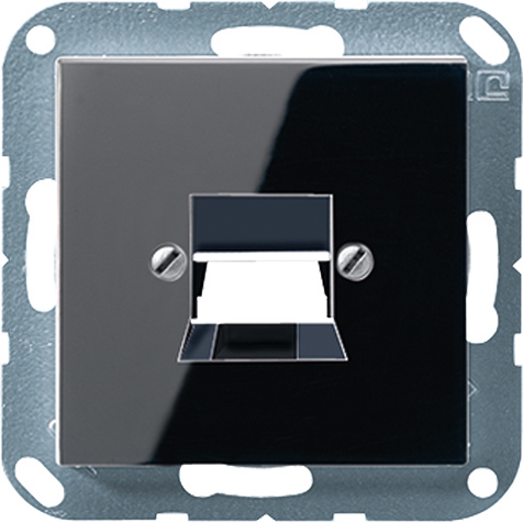 Abdeckung, Tragring, Schraubbefest., für Modular-Jack-Steckbuchse 6 WE, 8 WE   / Art. A 569-1 NWE SW