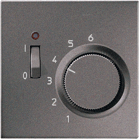 Raumtemperaturregler, 10 (4) A, AC 230 V ~, 50/60 Hz, Öffner 1-polig   / Art. TR AL 231 AN