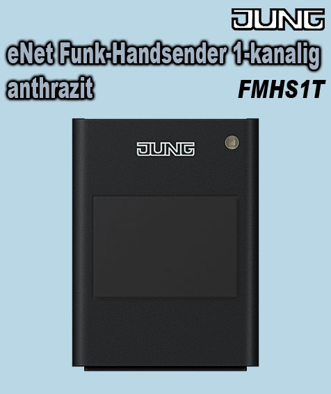 Jung eNet Funk-Handsender anthrazit 1-kanalig Toggle