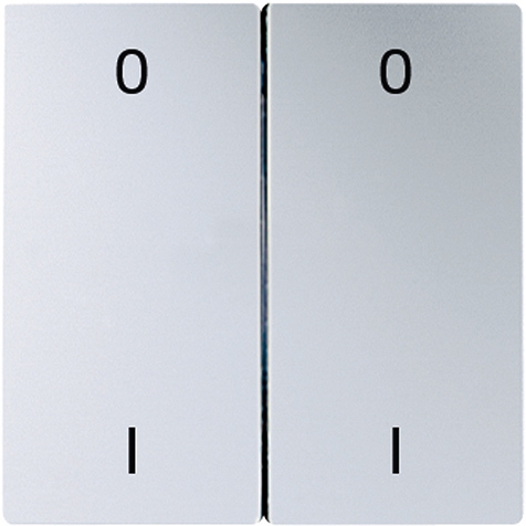 EnOcean Funk-Wandsender, Symbole 01, 2-kanalig   / Art. ENO AL 2995-01-L